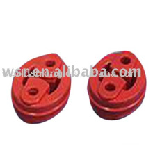 Custom moldeado conector de silicona roja